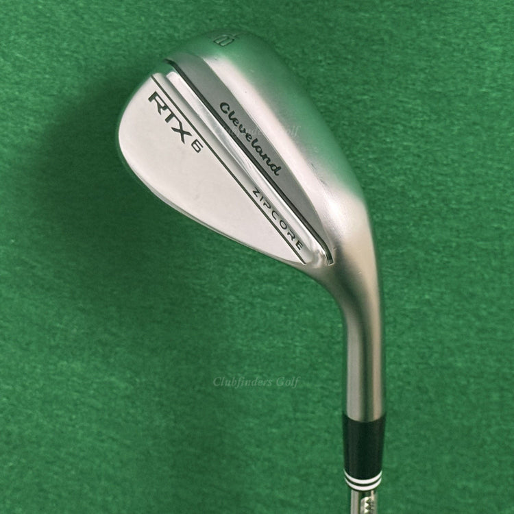 Cleveland RTX6 Zipcore Chrome 48-10 Mid 48° PW Pitching Wedge Spinner Steel