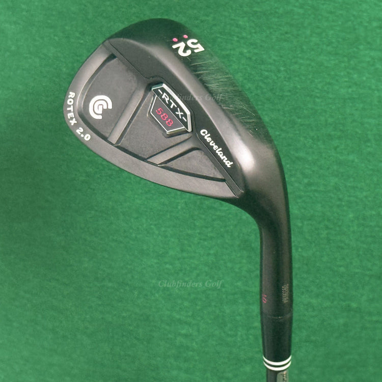 Lady Cleveland RTX 588 Rotex 2.0 Black 52-10 52° Wedge Ultralite 50g Grap Ladies