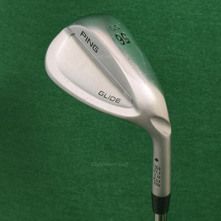 Ping Glide Gorge Black Dot 56-ES 56° Sand Wedge Stepped Steel Wedge Flex
