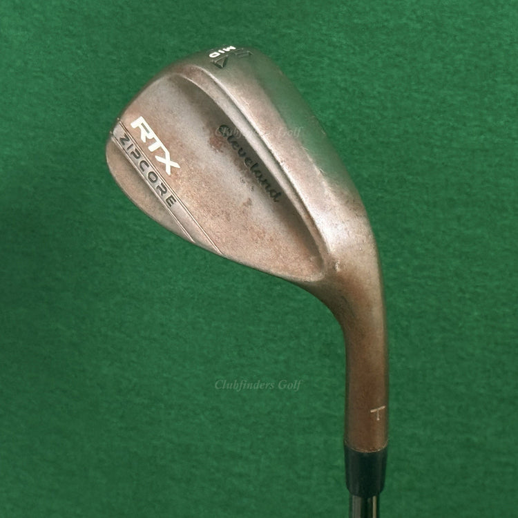 Cleveland RTX Zipcore Tour Rack Raw 54-10 54° Sand Wedge Stepped Black Steel