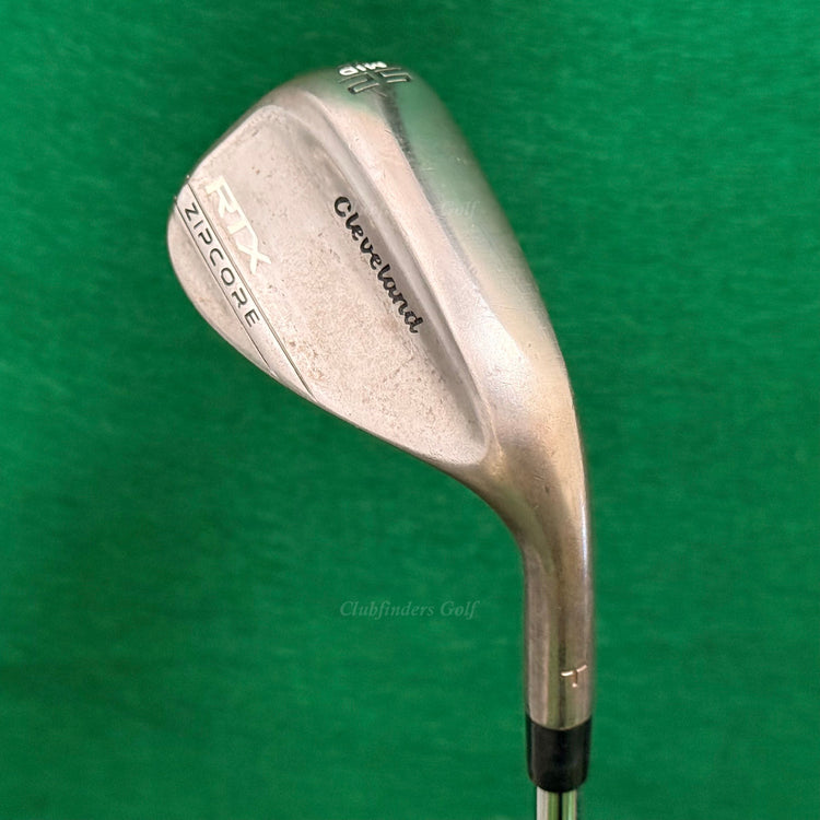 Cleveland RTX Zipcore Mid Raw "T" Stamp 52-10 52° Gap Wedge DG Spinner TI