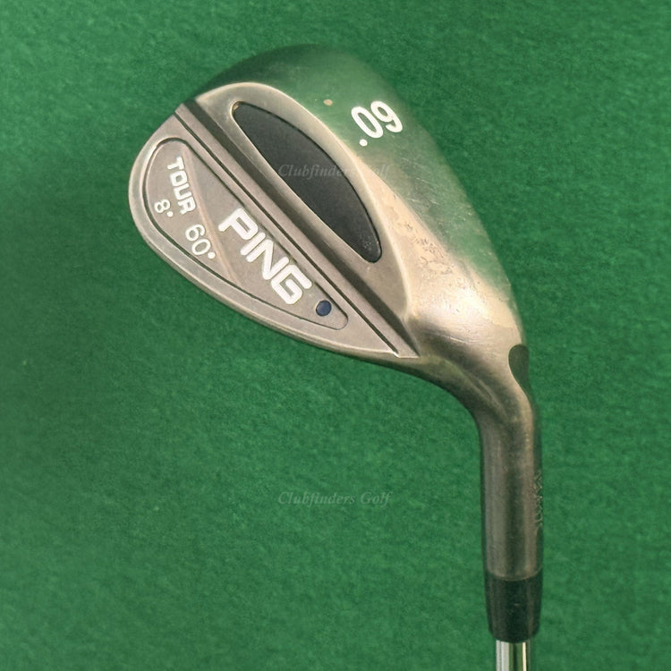 Ping Tour Nickel Black Dot 60-8 60° Lob Wedge Stepped Steel Wedge Flex