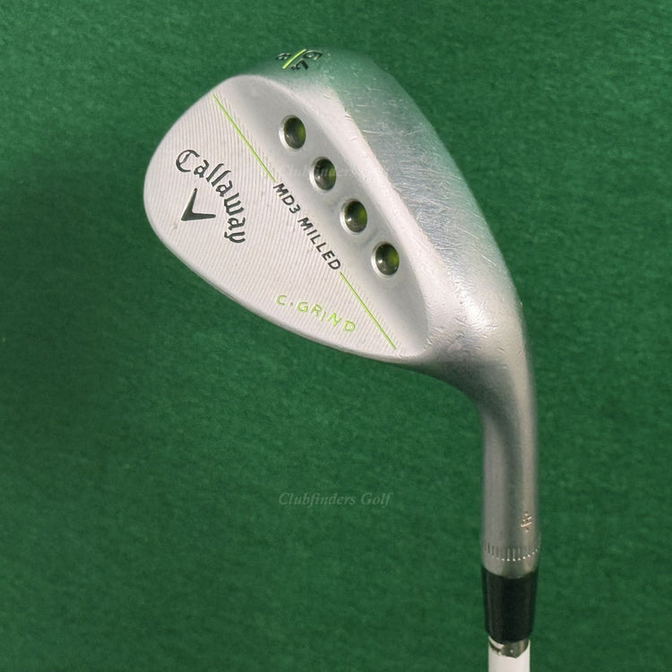 Callaway MD3 Milled C-Grind Chrome 64-8 64° Wedge KBS Tour Custom White Steel