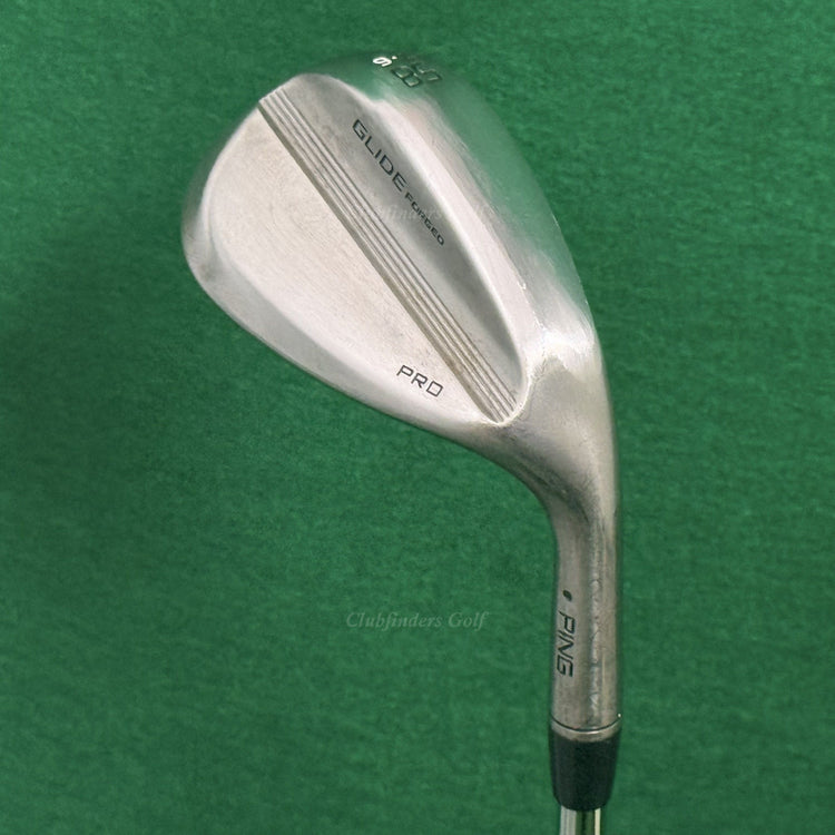 Ping Glide Forged Pro Black Dot 58-T-6 58° Lob Wedge Z-Z115 Steel Wedge Flex