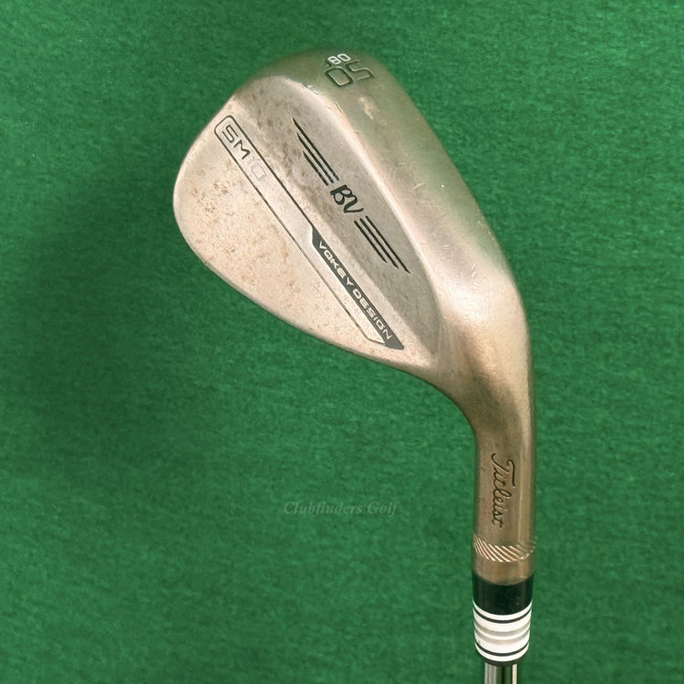 Titleist Vokey SM10 Raw 50-08F 50° Wedge Project X Rifle 6.0 Steel Wedge Flex