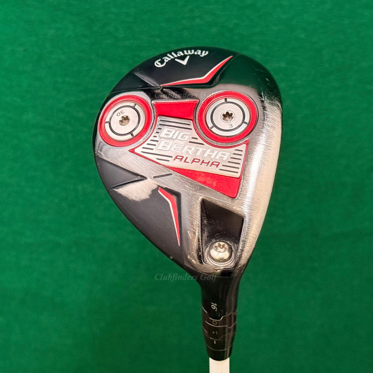 Callaway Big Bertha Alpha 815 16° Fairway Wood Fujikura Speeder 665 Stiff