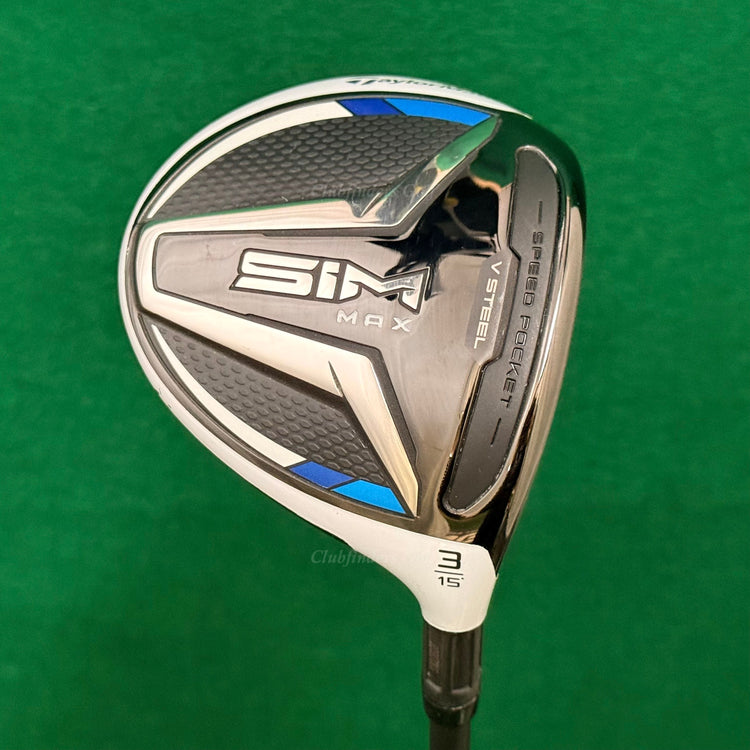 TaylorMade SIM Max 15° Fairway Wood 3 Project X HZRDUS Black 6.5 60g Extra Stiff