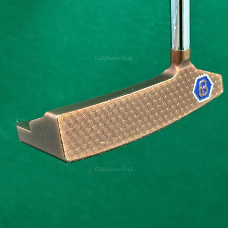 Bettinardi 2021 Queen B #6 Rose Gold 34" Single-Bend Putter Golf Club