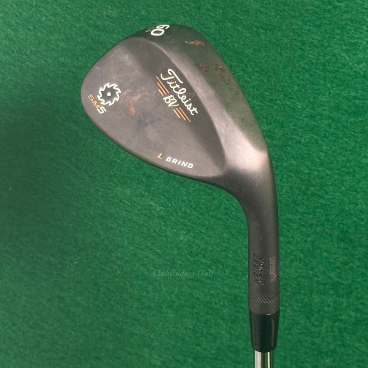 Titleist Vokey SM5 Black 60-4L 60° Lob Wedge Vokey Design Steel Wedge Flex