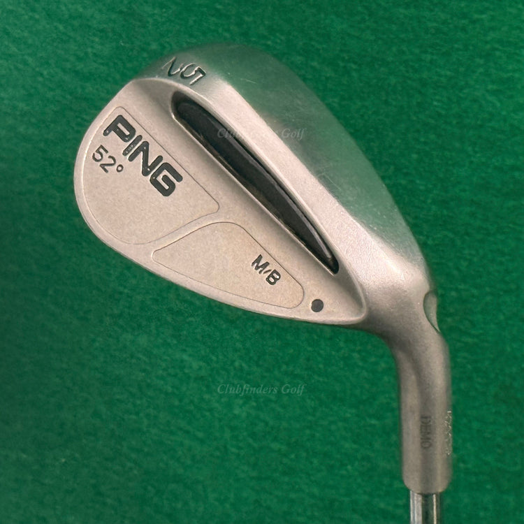 Ping M/B Black Dot 52° Gap Wedge Stepped Steel Wedge Flex