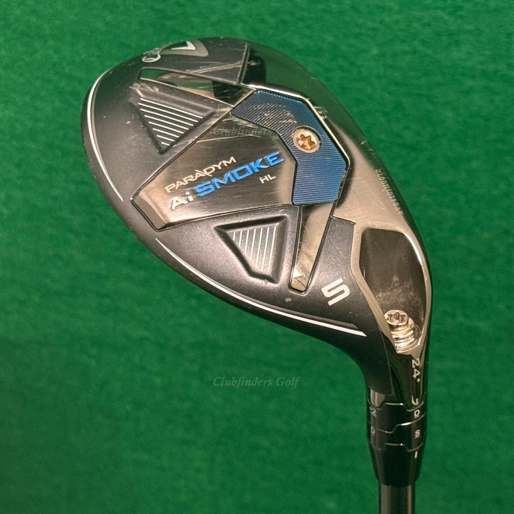 Callaway Paradym Ai Smoke HL 24° 5 Hybrid Recoil Dart F3 75H Regular w/HC