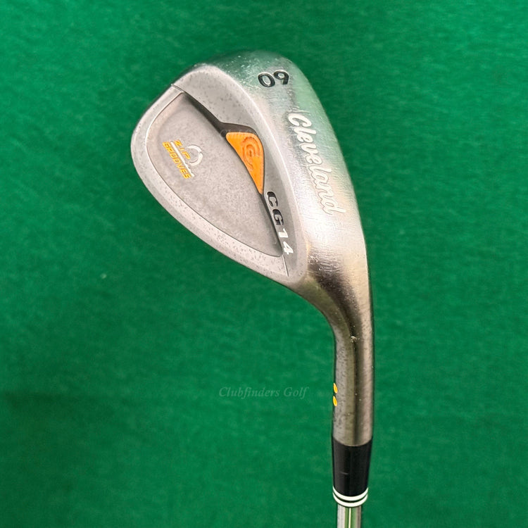 Cleveland CG14 Black Pearl 60-12 60° Lob Wedge Cleveland Traction Wedge Flex