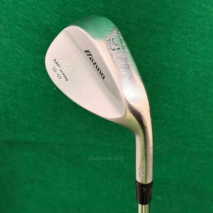 Mizuno MP Series Forged 52-07 52° Gap Wedge Dynamic Gold Steel Wedge Flex