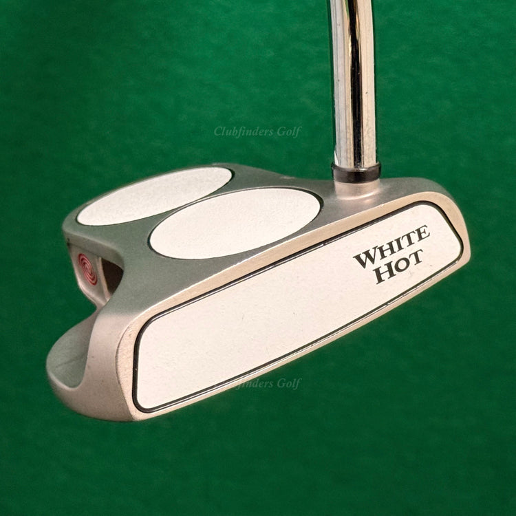 Odyssey White Hot 2-Ball 35.5" Double-Bend Mallet Putter w/SuperStroke