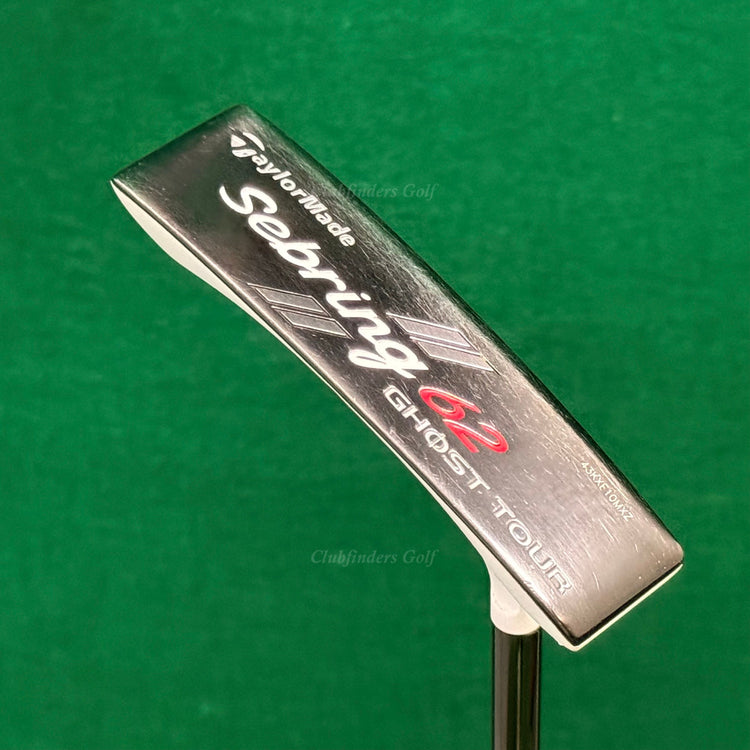 TaylorMade Ghost Tour Sebring 62 34" Flow-Neck Blade Putter w/SuperStroke