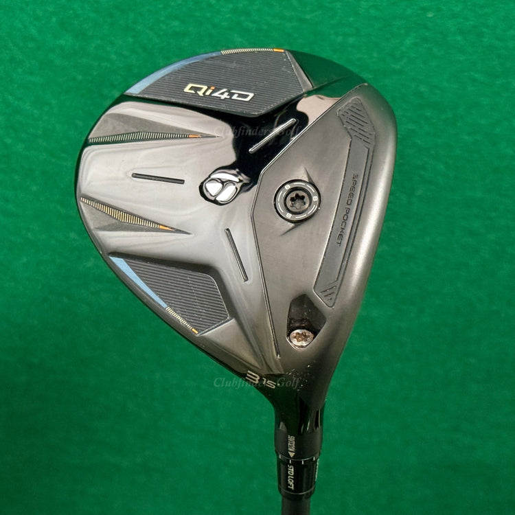 TaylorMade Qi4D 15° Fairway 3 Wood Mitsubishi Kai'li 75-X Graphite Extra Stiff