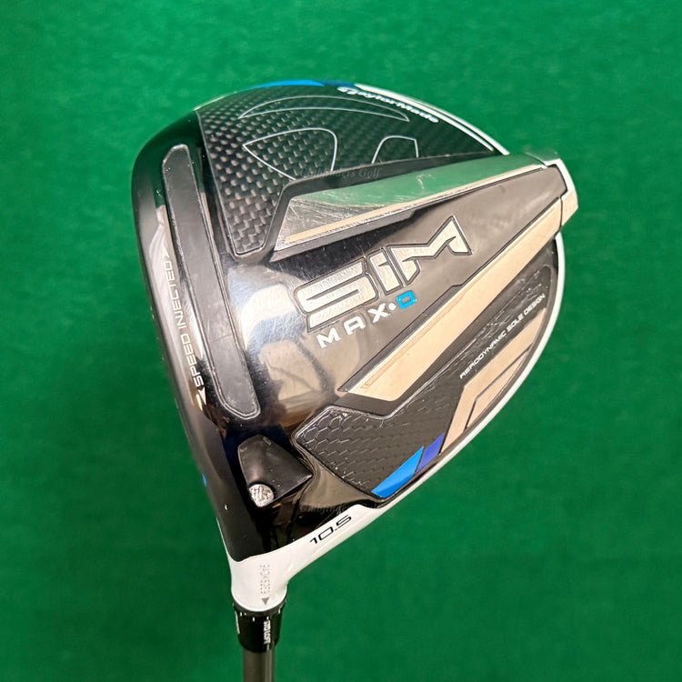 LH TaylorMade SIM Max-D 10.5° Driver Even Flow Riptide CB 5.5 50g Regular