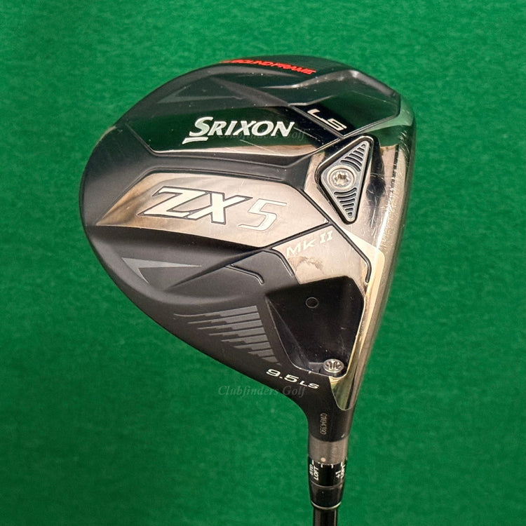Srixon ZX5 MK II LS 9.5° Driver HZRDUS Smoke Red RDX 6.0 60g Graphite Stiff w/HC