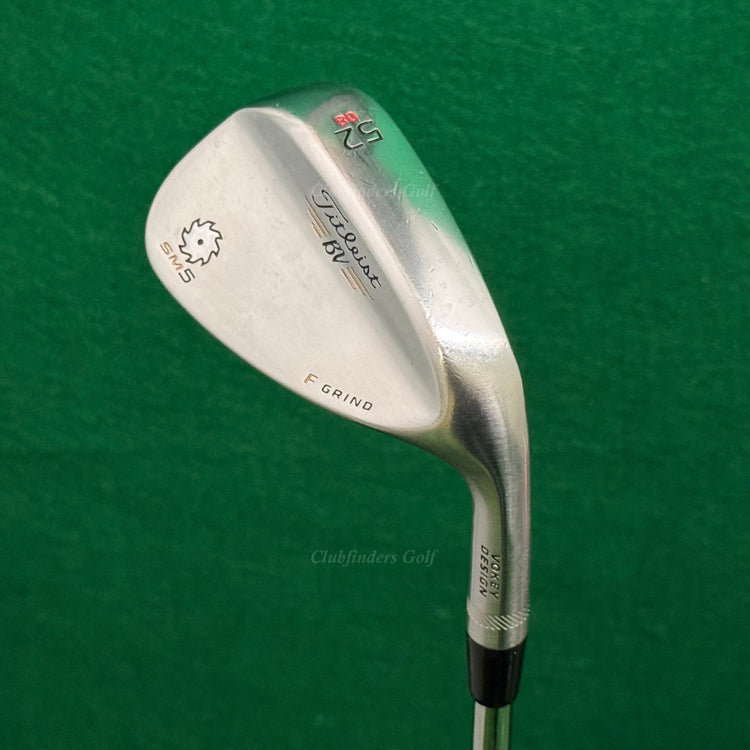 Titleist Vokey SM5 F Grind Chrome 52-8F 52° Gap Wedge Vokey Design Wedge Flex
