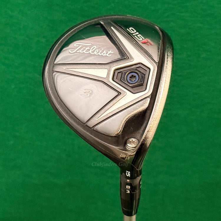 Titleist 915F 15° Fairway 3 Wood Mitsubishi Diamana S+ 70-S Graphite Stiff