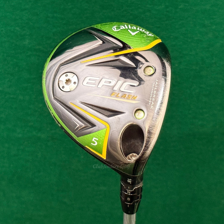 Callaway EPIC Flash 18° Fairway 5 Wood Even Flow 4.0 5.5 Graphite Ladies