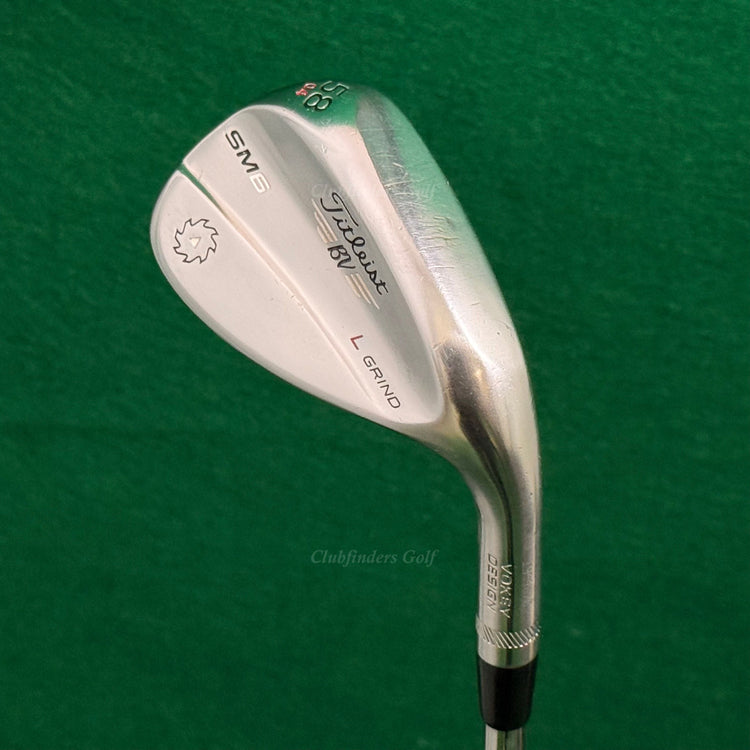 Titleist Vokey SM6 Tour Chrome 58-4L 58° Lob Wedge Vokey Design Wedge Flex