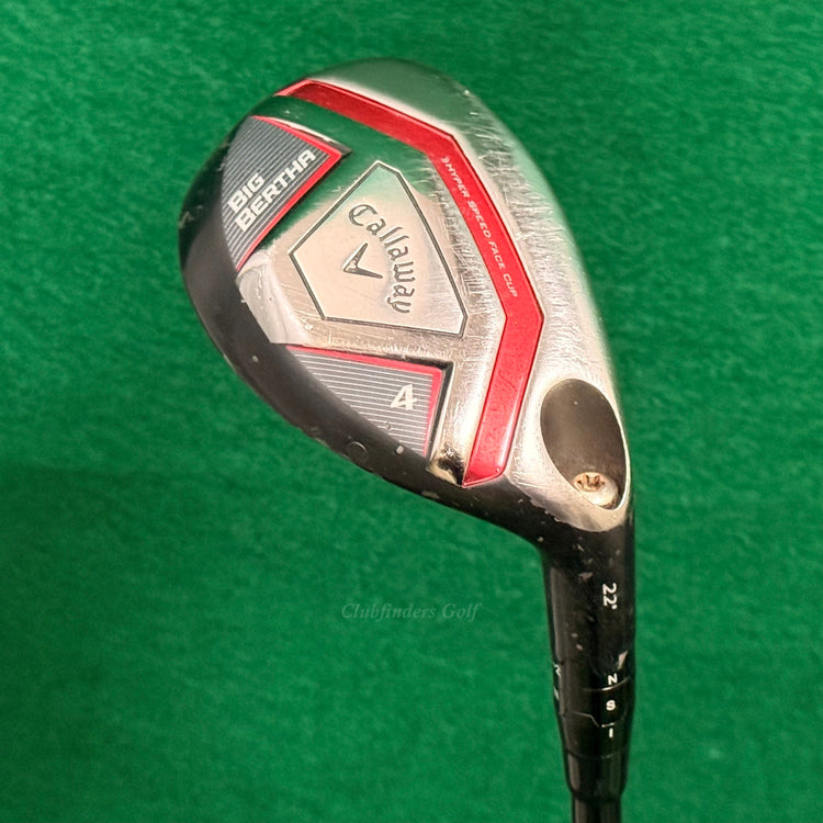 Callaway Big Bertha 2015 22° 4 Hybrid Hot Launch 60-X Graphite Extra Stiff