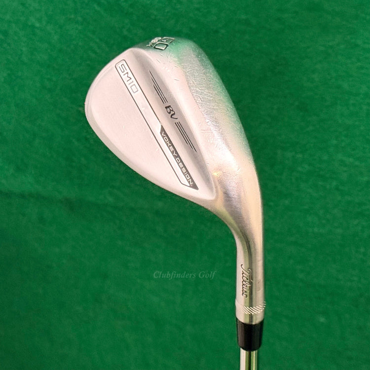 Titleist Vokey SM10 Chrome 60-8M 60° Lob Wedge Stepped Steel Wedge Flex