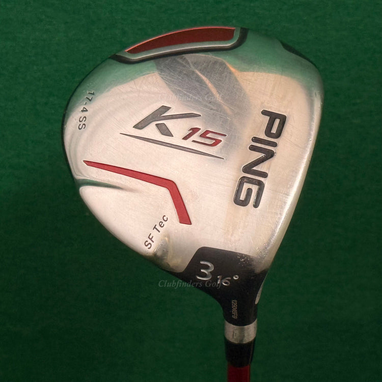 Ping K15 SF Tec 16° Fairway Wood 3 Ping TFC 149F Graphite Regular