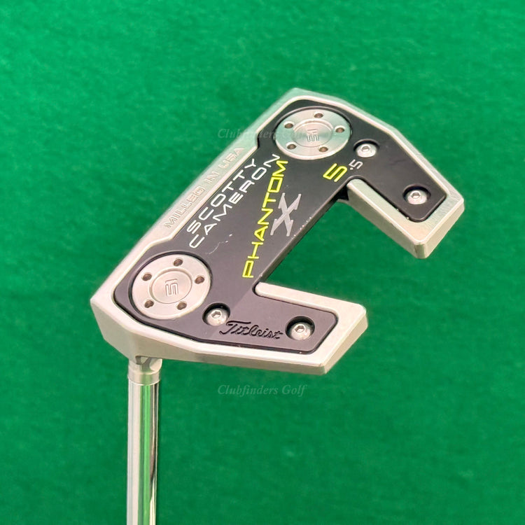 LH Scotty Cameron 2021 Phantom X 5.5 Slant-Neck 33" Putter Golf Club