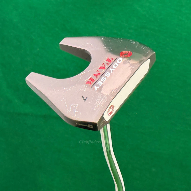 Odyssey Works Tank #7 38.5" Double-Bend Mallet Putter W/ Super Stroke