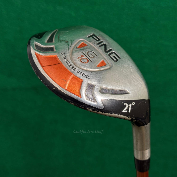 Ping G10 Hybrid 21° Utility Factory TFC 129H Graphite Stiff