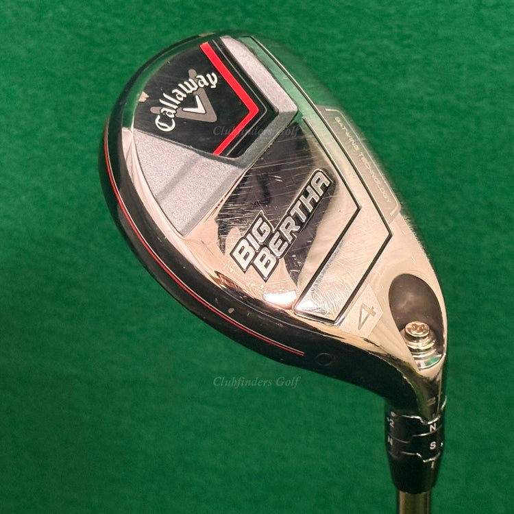 Callaway Big Bertha 2023 21° 4 Hybrid Factory RCH 65 Graphite Stiff