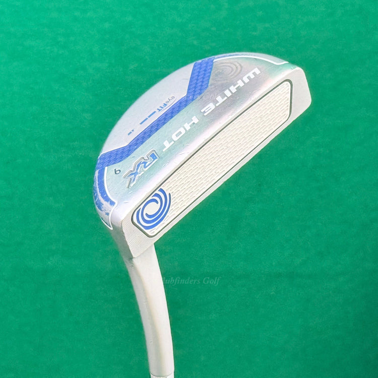 Odyssey White Hot RX #9 33" Heel-Shafted Mid-Mallet Putter w/Super Stroke