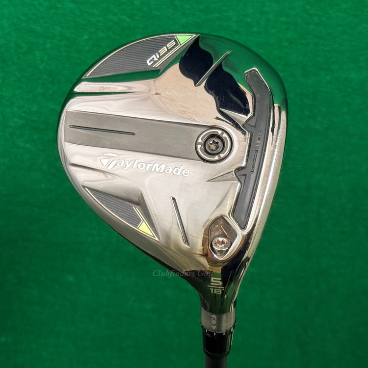 TaylorMade Qi35 18° Fairway Wood 5 Fujikura Ventus Blue FW 6-S Stiff w/HC