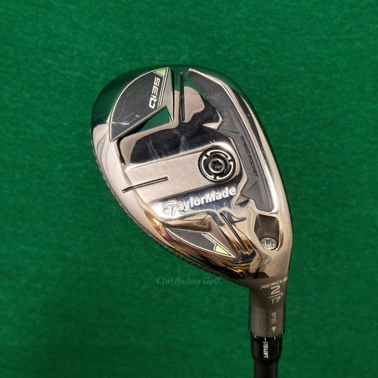 TaylorMade Qi35 17° 2 Hybrid KBS Tour Hybrid Prototype 85-S Graphite Stiff