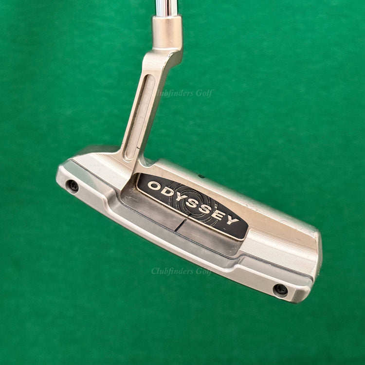 Odyssey Black Series 2 Milled 33.5" Plumbers-Neck Blade Putter w/SuperStroke