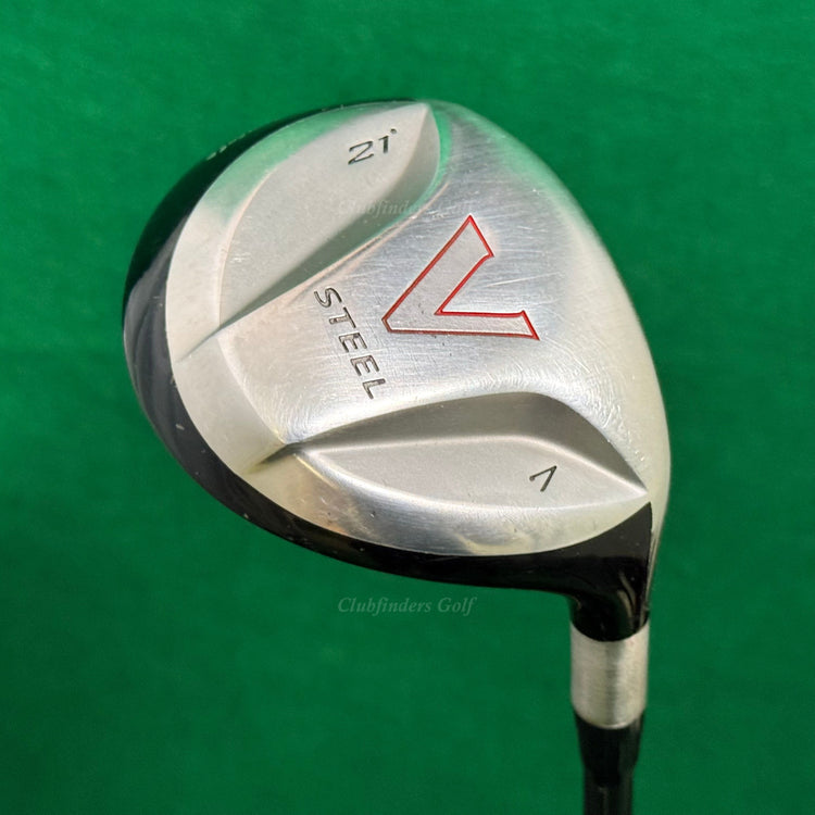 TaylorMade V-Steel 21° Fairway 7 Wood Fujikura REAX 65-S Graphite Stiff
