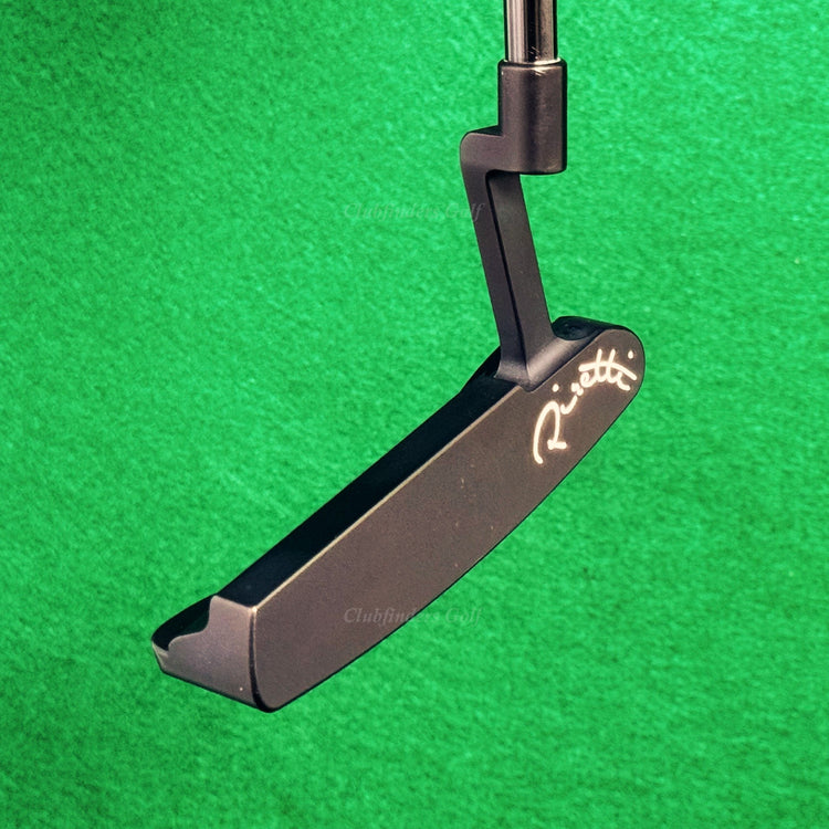 Piretti CUVIO 303 Midnight Series 33.5" Plumber's-Neck 365G Putter Golf Club