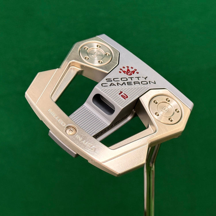 Scotty Cameron Phantom 12 2026 35" Single-Bend Mallet Putter w/Headcover