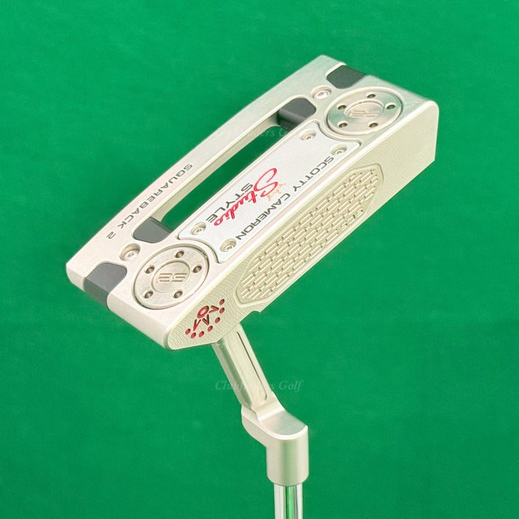 Scotty Cameron Studio Style 2025 Squareback 2 Long Design 38" Putter Titleist
