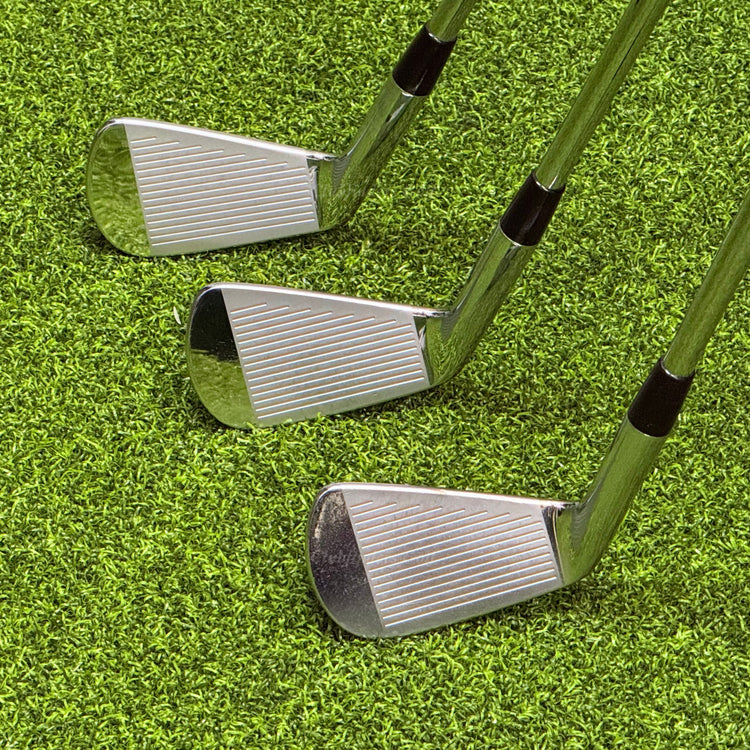 Nike VR Pro Forged Blades 3-PW Iron Set Tour Issue Dynamic Gold Steel X100