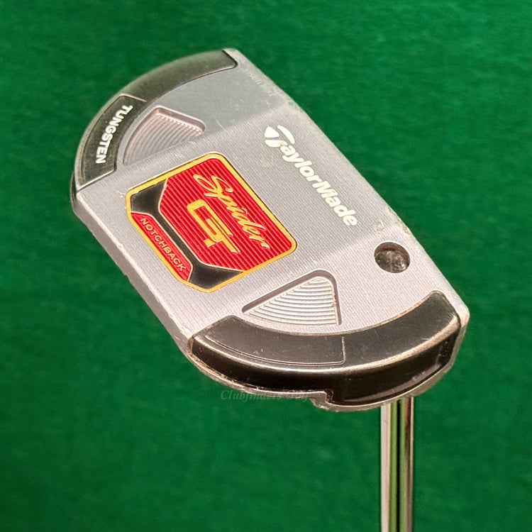TaylorMade Spider GT Notchback 34" Slant-Neck Mallet Putter w/SuperStroke