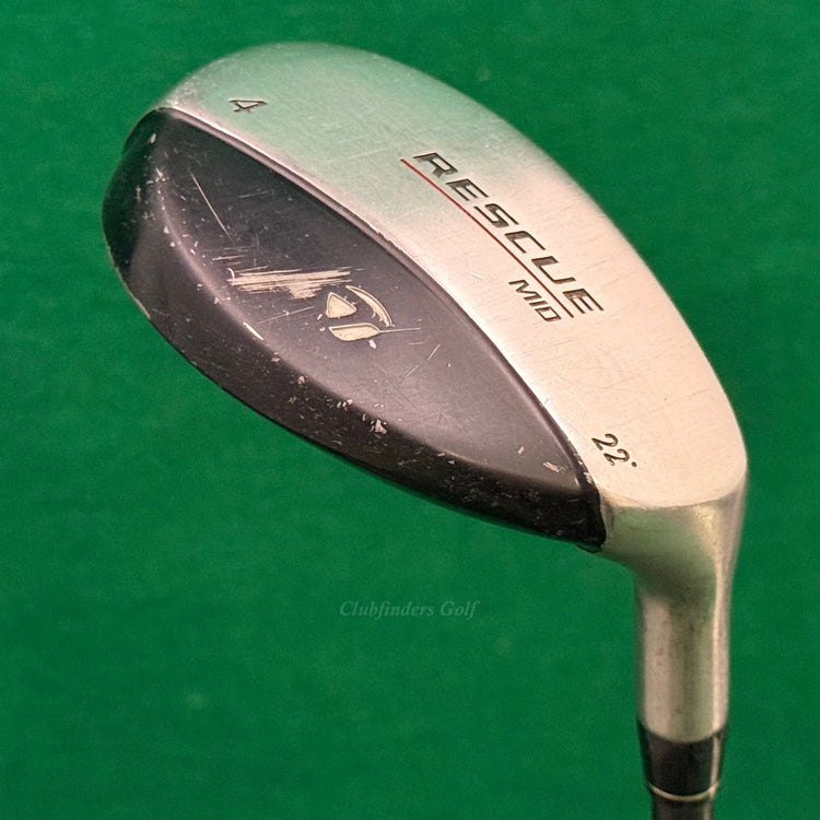 TaylorMade Rescue Mid 22° 4 Hybrid TaylorMade Ultralite Graphite Stiff