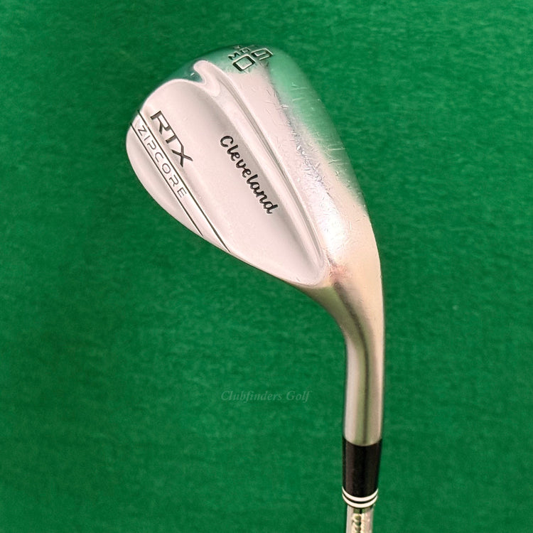 Cleveland RTX Zipcore Low Chrome 60-6 60° Lob Wedge DG Spinner TI Wedge Flex
