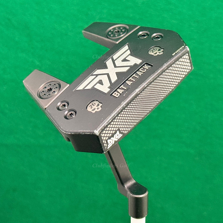 PXG Battle Ready Bat Attack 35.5" CH Putter w/Stability Tour/Super Stroke & HC