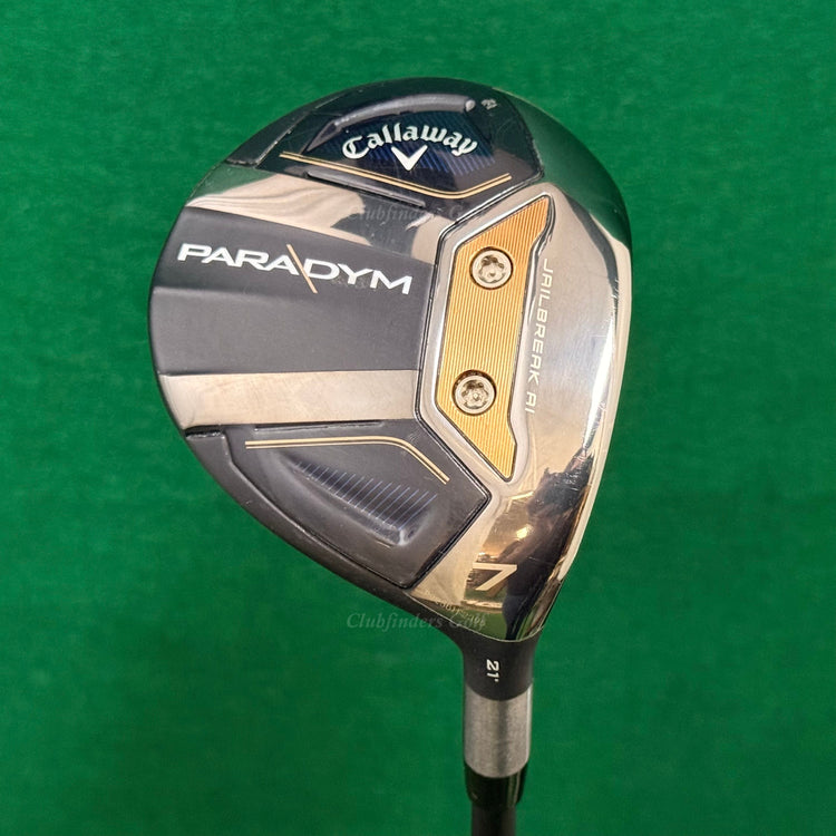 Callaway Paradym 21° Fairway 7 Wood Project Cypher Fifty 6.0 Graphite Stiff