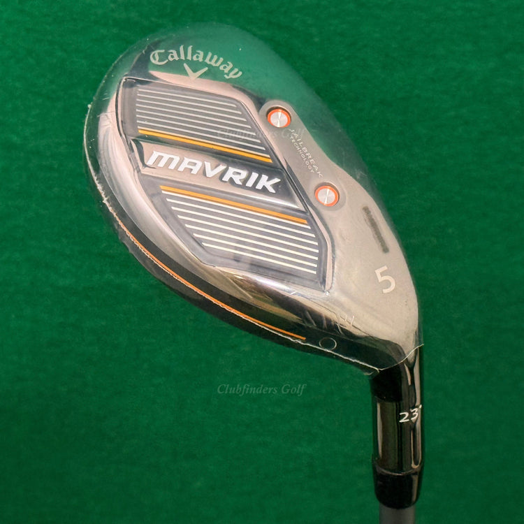 NEW Callaway Mavrik 23° 5 Hybrid Project X Catalyst 55 5.0 Graphite Seniors w/HC