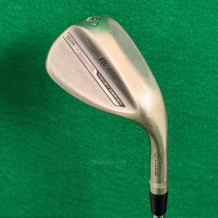 Titleist Vokey SM10 Nickel 60-4T 60° Lob Wedge DG S400 TI Steel Stiff Flex