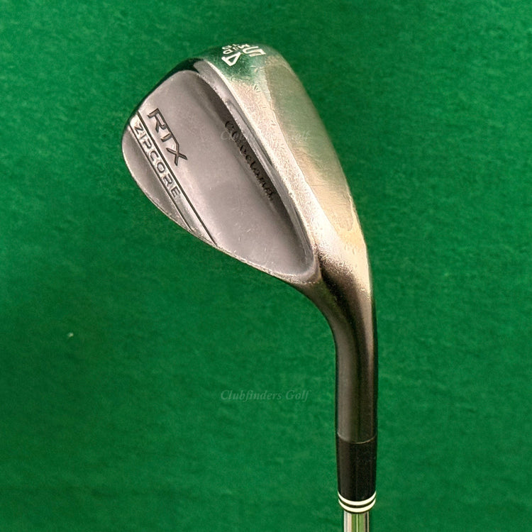 Cleveland RTX Zipcore Mid Black 54-10 54° Sand Wedge DG Spinner TI Wedge Flex